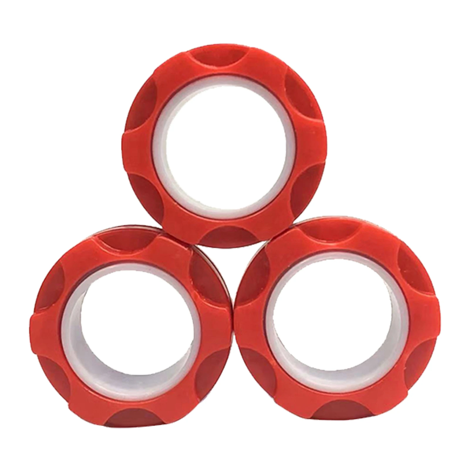 

New Magnetic Rings Anti-stress Toy Magic RingTool Bracelet Magnetic Rings Finger Spinner RingTool Kids Adult Decompression Toy