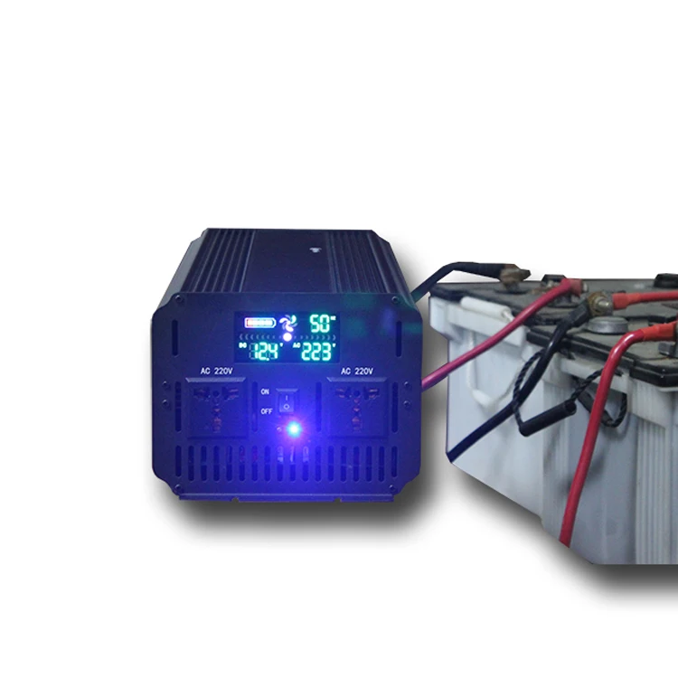 

LED digital dc ac inverter 12v 220v 6000w