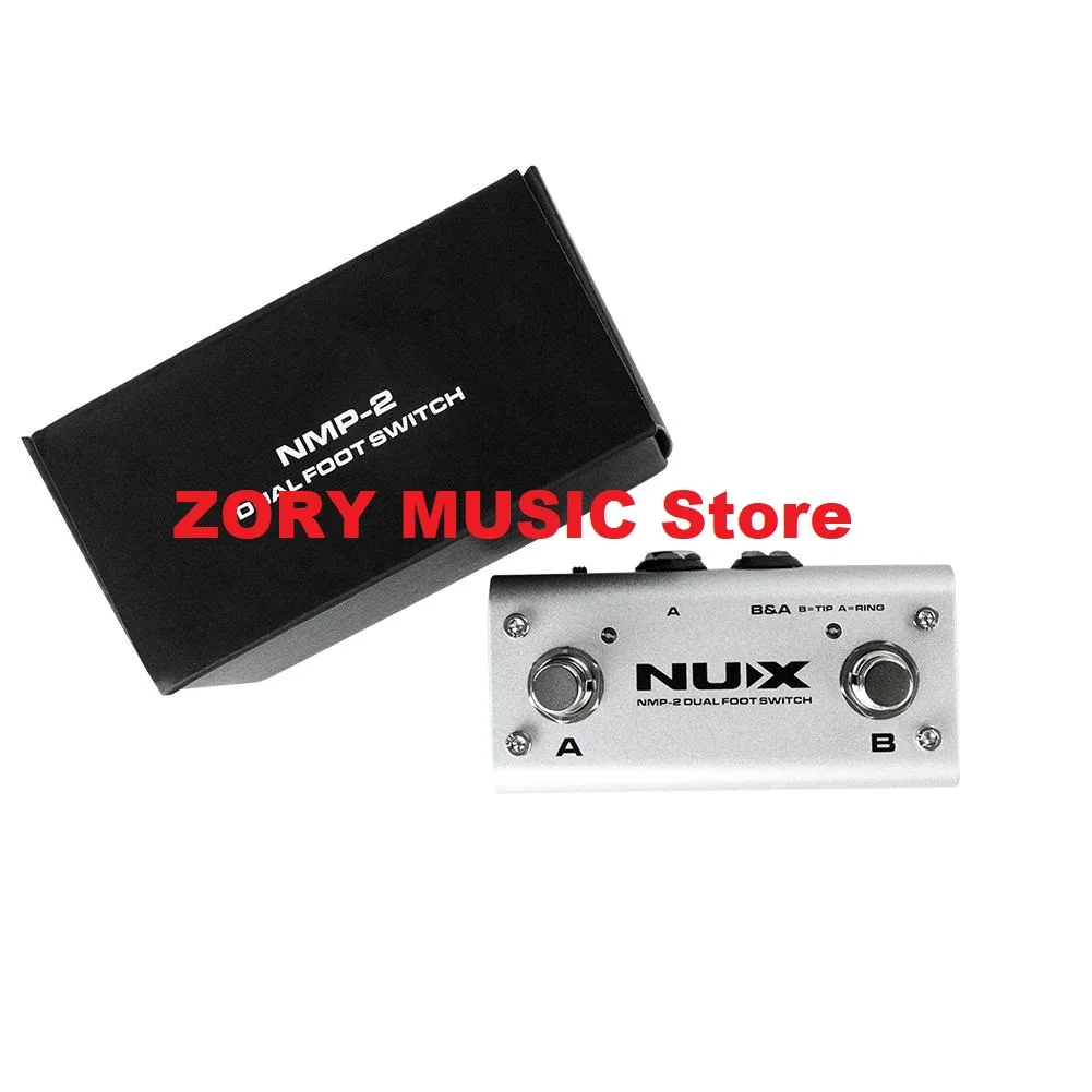 NUX NMP-2 металлическая двойная ступня переключатель для гитары динамик с педалью