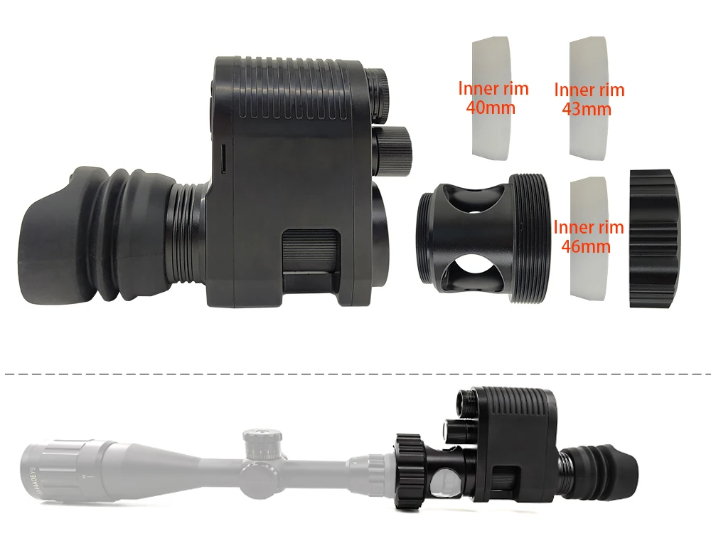 

Super Anti-shock Infrared Digital Hunting Night Vision Wifi 1.29" HD Screen Military Day and Night Vision for Hunting