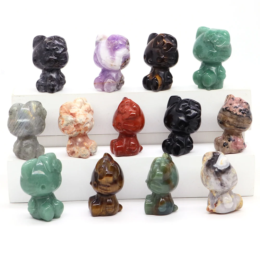 Резная фигурка из натурального камня 1 4 дюйма