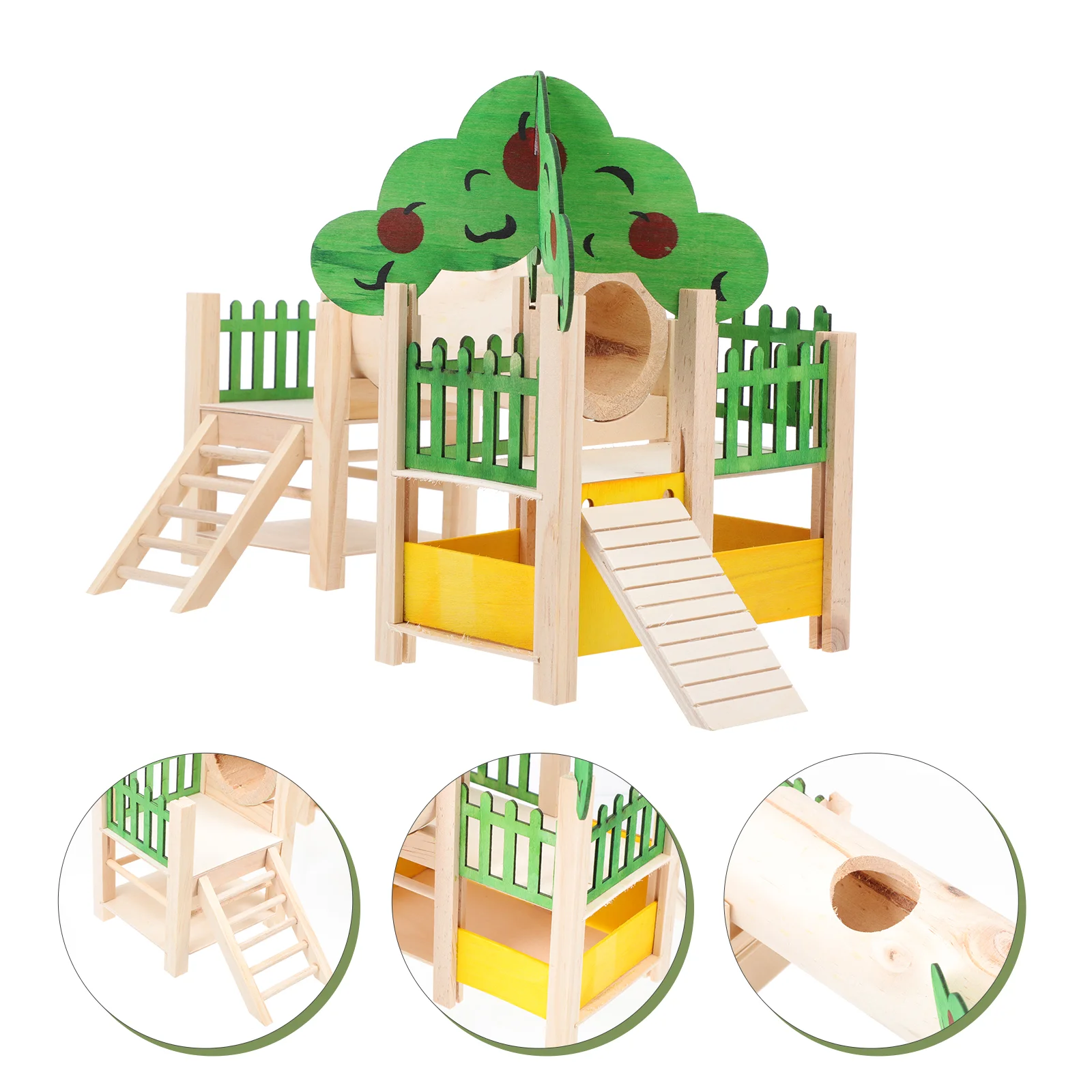 

1 шт., забавный домик для домашних животных с лестницей