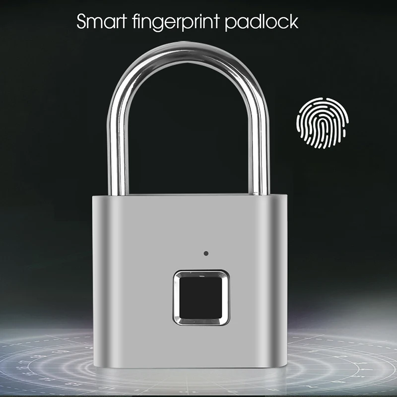

Mini Smart Fingerprint Lock Smart chip Automatic learnin Fingerprint recognition technology Safe Reliable Compact easy to carry