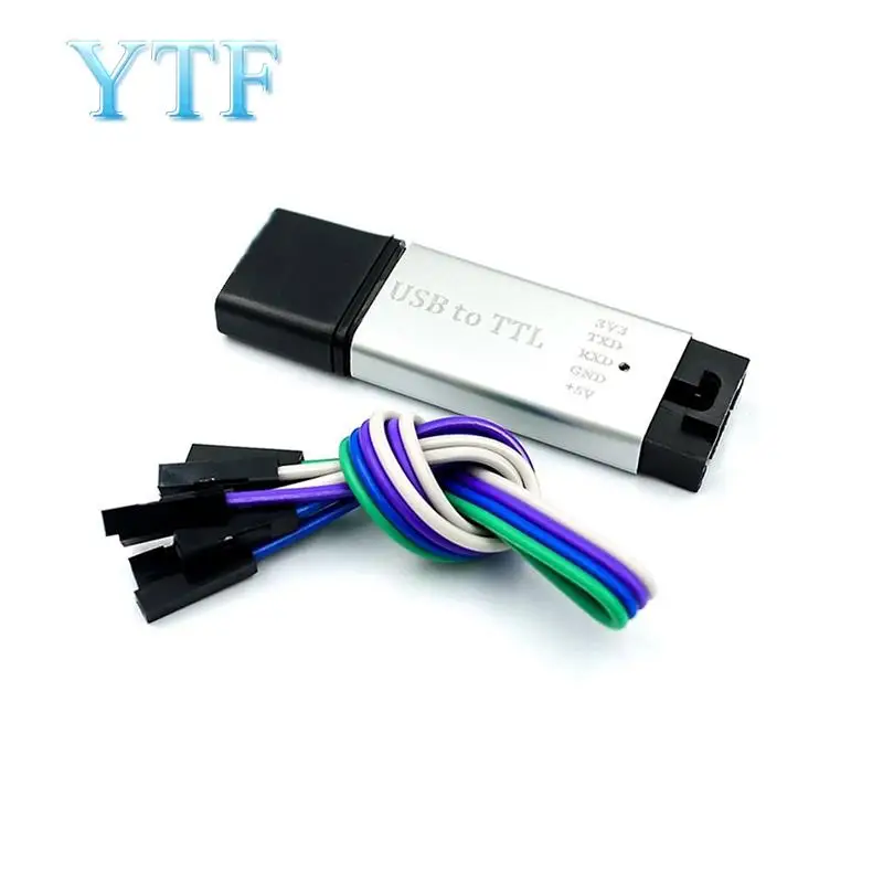 

Aluminum shell CP2102 USB 2.0 to TTL UART Module 5Pin Serial Converter STC Replace FT232 Module support 5V/3.3V