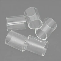 fatube 5pcs straight mini glass cups for kangertech toptank nano subvod starter kit top evod 1 7ml glass tube