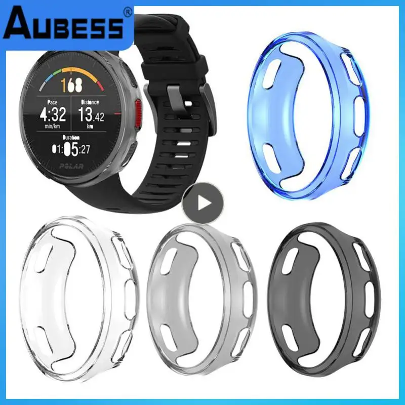 

Smart Accessories Soft Half-clad Cove Transparent Watch Case Tpu Protective Shell For Polar Vantage V2 Multicolor