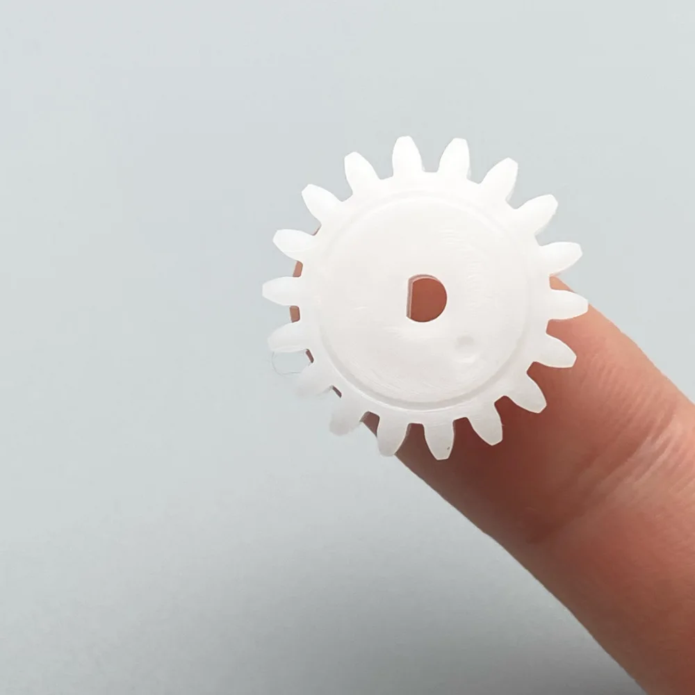 

Шестерня POM 1 м, 18 т, 2/3 мм, D-отверстие, пластиковые нейлоновые маленькие детали двигателя