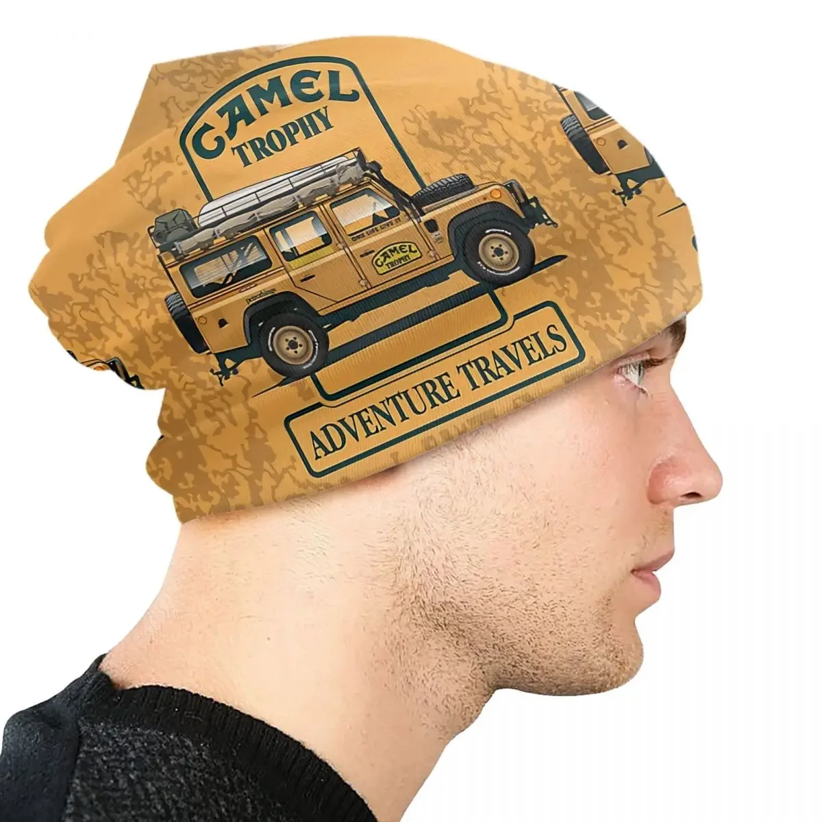 Персонализированные шапки Camel Trophy Skullies для мужчин и женщин унисекс трендовая