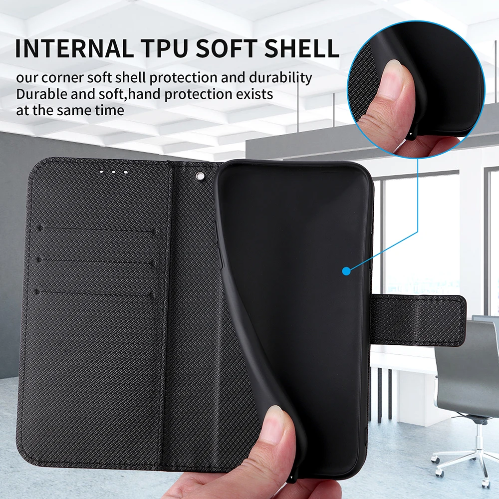 wallet leather flip phone case for infinix note 11s 11 10 pro 8 8i x695c hot 10 play 10t zero 8 x687 x689 coque shockproof cover free global shipping