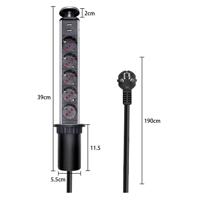 

Подъемная розетка CXFG для стола