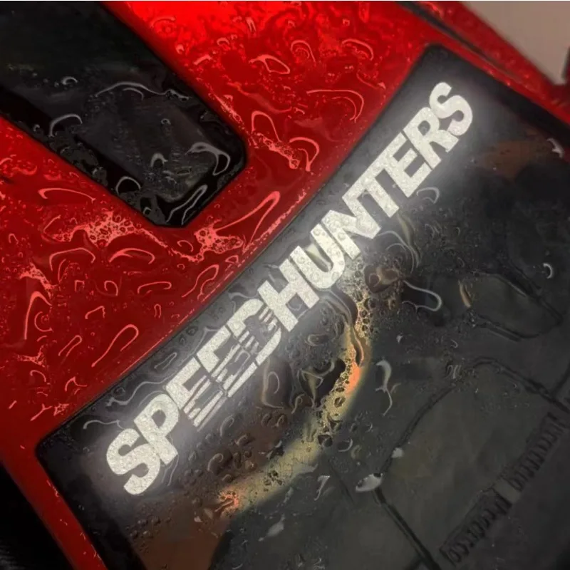 Светоотражающие наклейки на лобовое стекло автомобиля speedhunter, 1 шт.