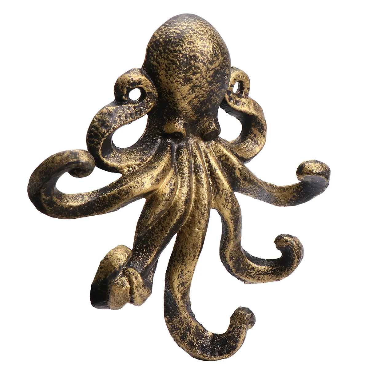 

Key Octopus Hook Towel Holder Hookswall Shape Home Animal Hanger Decorative Fish Cast Rack Beach