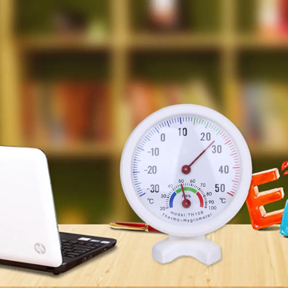 

Mini Portable Thermometer Hygrometer Bell-shaped LCD Digital Scale for Home Office Indoor Temperature Measure Tool