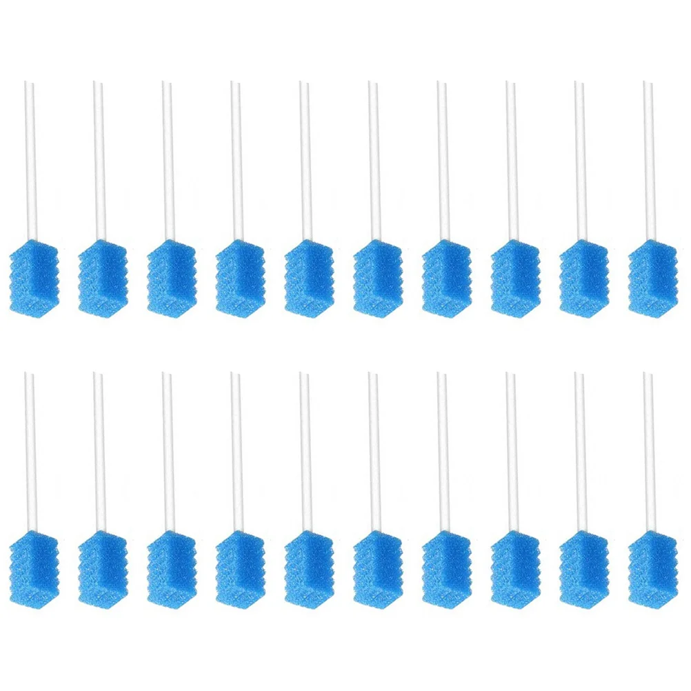 

250PCS Sponge Stick Portable Disposable Lightweight Cleaning Sponge Oral Swab