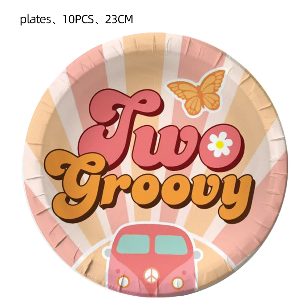 Богемный Хиппи два красивых искусственных украшения Радужная одноразовая