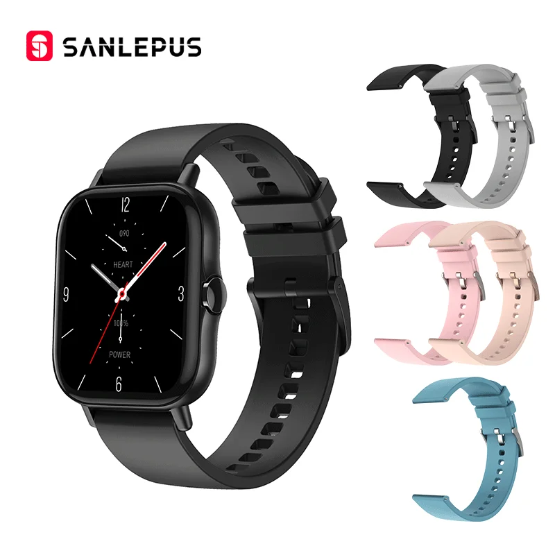 

SANLEPUS 2022 NEW 1.78 inch Smart Watch Dial Call Smartwatch Men Women Waterproof Wristwatch For GTS Android iOS Huawei 2