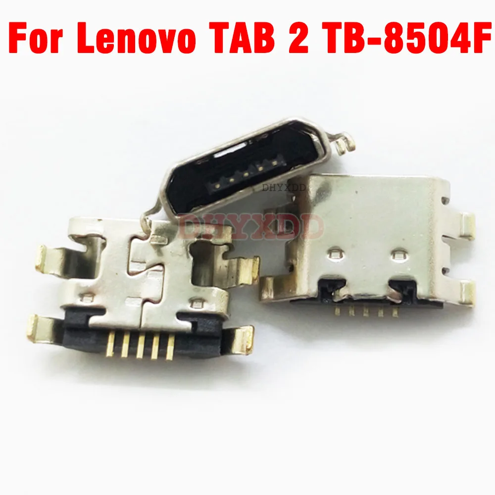 

2pcs Micro USB Charger Connector Jack Charging Port Plug Dock For Lenovo TAB 2 4 8 TB-8504F 8504P 8504 8X04F X30 A6500 TB2-X30F