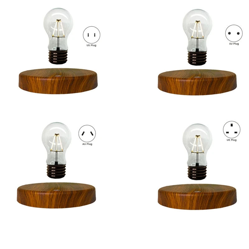 

Magnetic Levitation Bulb, LED Bulb Ambient Night Light, 360-Degree Wireless Automatic Rotating Light Durable