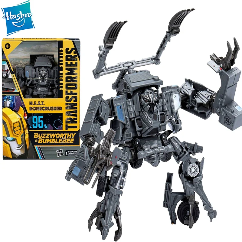 

В наличии Hasbro Трансформеры игрушки Buzzworthy Bumblebee SS-95BB N.E.S.T Bonecrusher Ver. Аниме экшн-Фигурки Робот Модель подарок