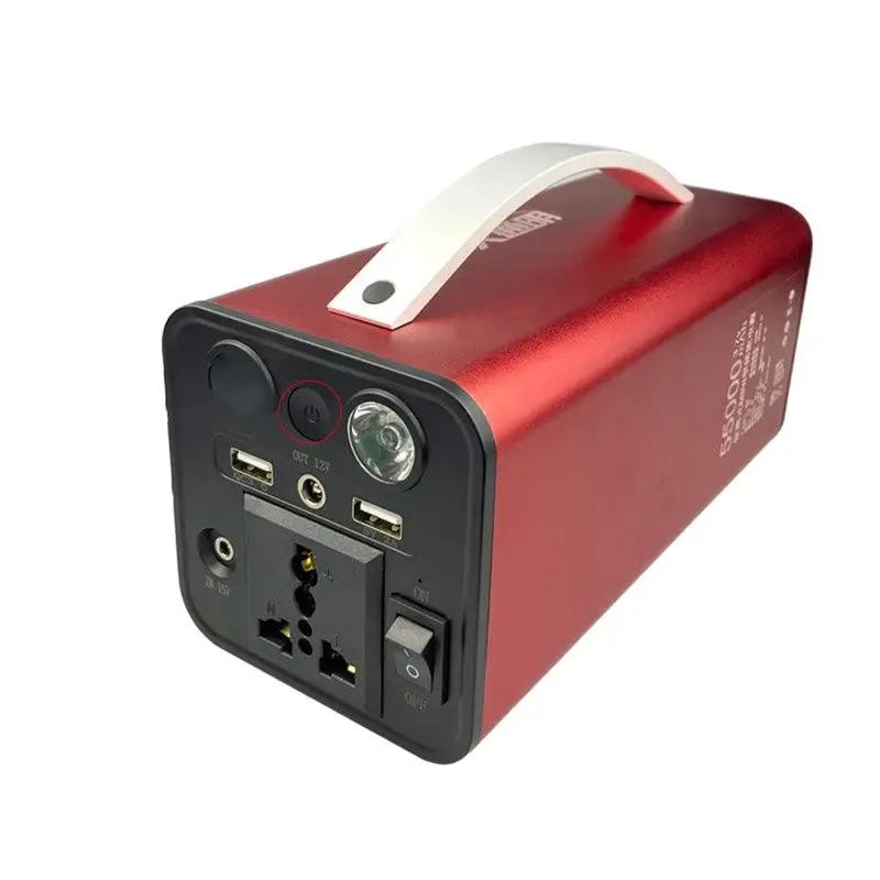 

Outdoor High-power Energy Storage Energy Compact Portable Smart Chip Multi-charge Protection 55000mAh High-efficiency Output