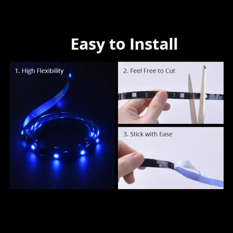 SONOFF L2/L2 Lite WIFI Умная светодиодная лента США/ЕС Гибкая RGB-лента с регулируемой