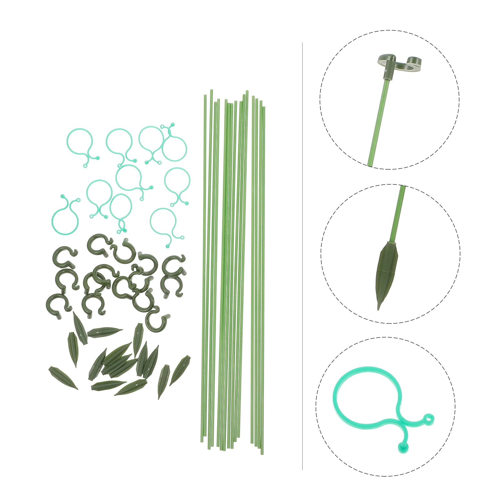 

Стеллажи для подъема растений, рама для садоводства, цветов, кольца, 1 комплект