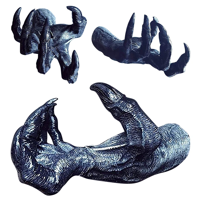 

New Witch's Arm Jewelry Pendant Wall Decoration Resin Crafts Halloween Creative Props Aesthetic Art Resin Sculpture Home Decor