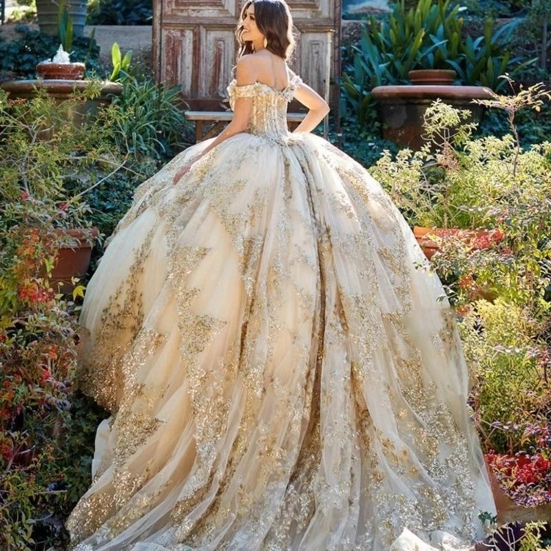 Платье для выпускного вечера с блестками и аппликацией 16 цветов