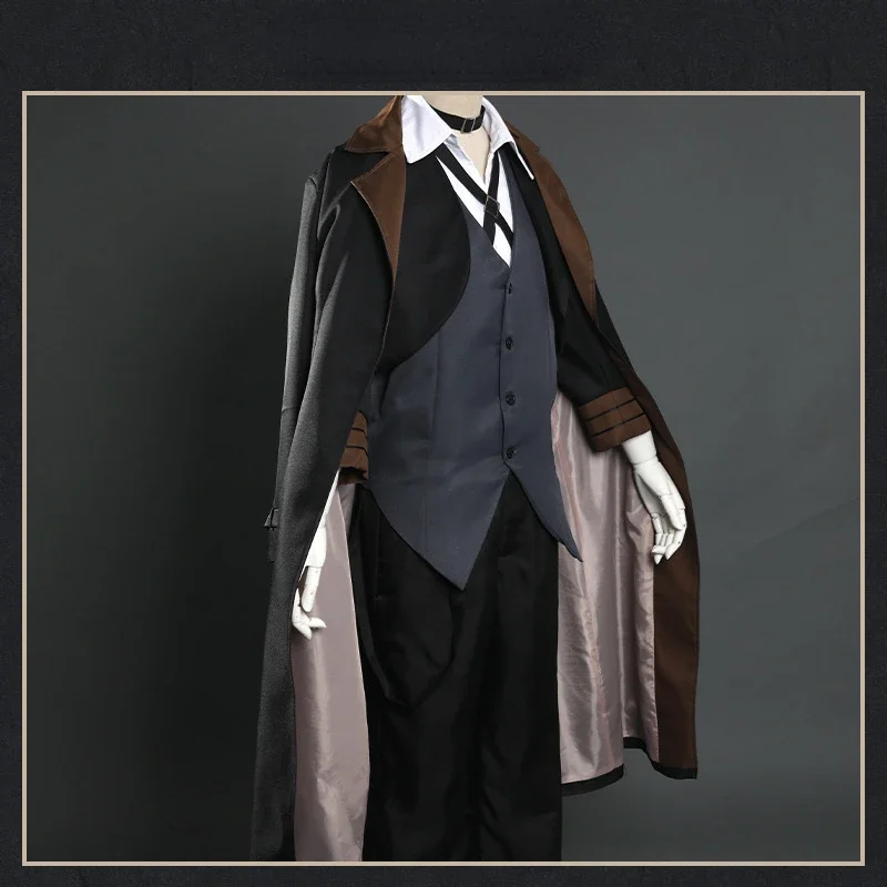 Аниме Bungou Stray Dogs Nakahara Chuuya костюмы для косплея на Хэллоуин женщин и мужчин костюм
