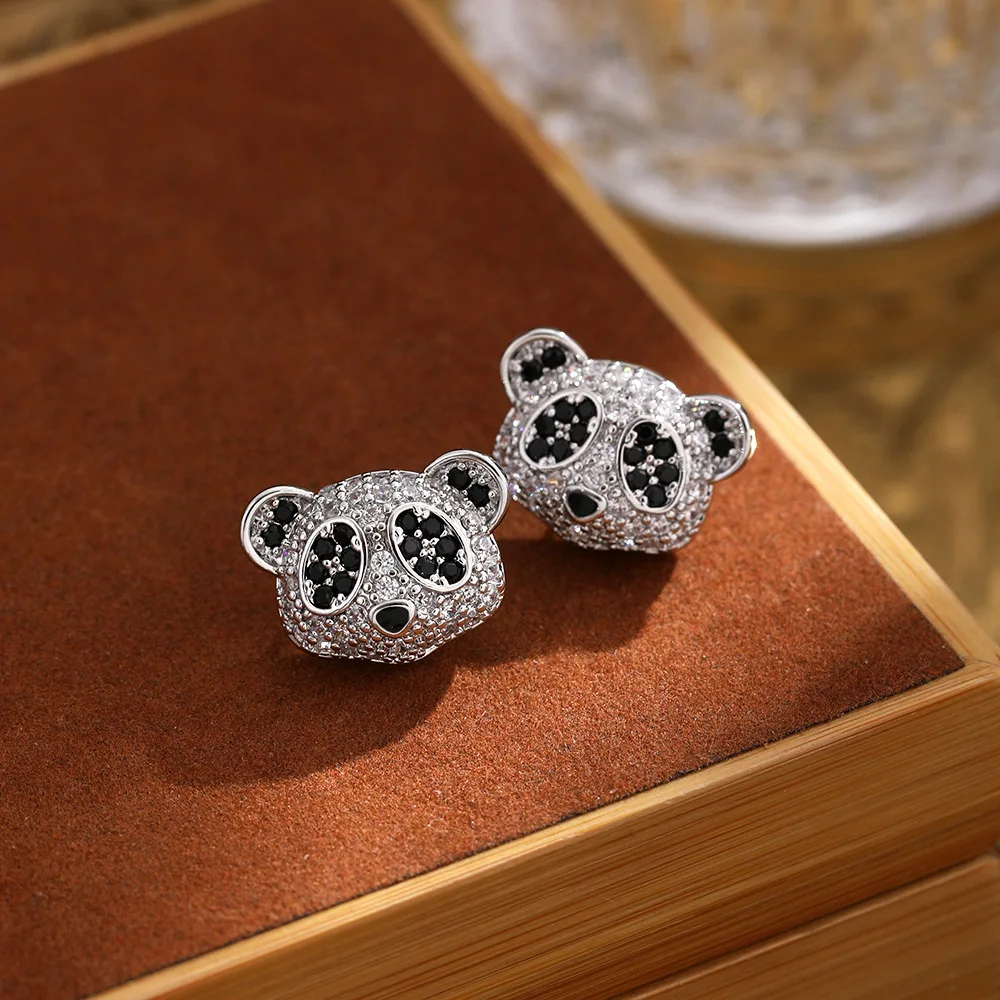 Новинка яркие разноцветные изысканные серьги Anjj в виде животных из мультфильма