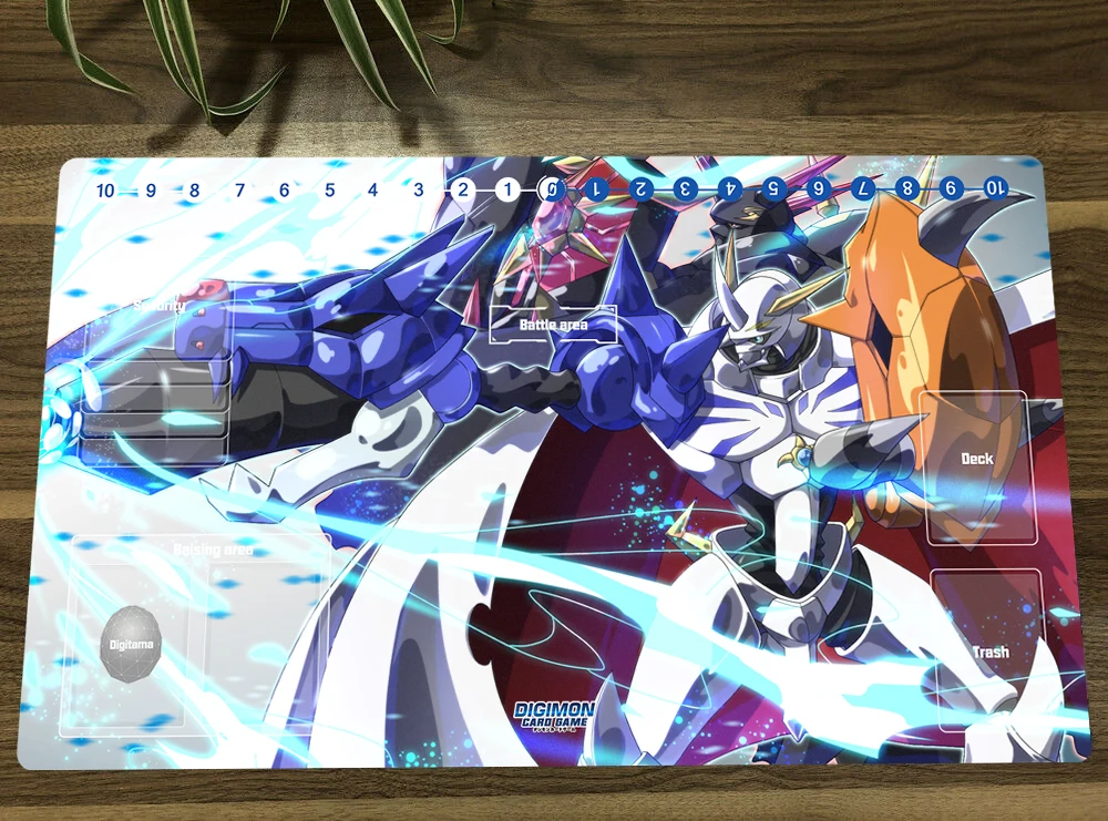 

Игровой коврик Digimon для поединок Omnimon, игровой коврик для торговых карт, коврик для мыши DTCG, коврик для мыши, Настольный коврик для игры TCG, коврик для мыши с бесплатной сумкой