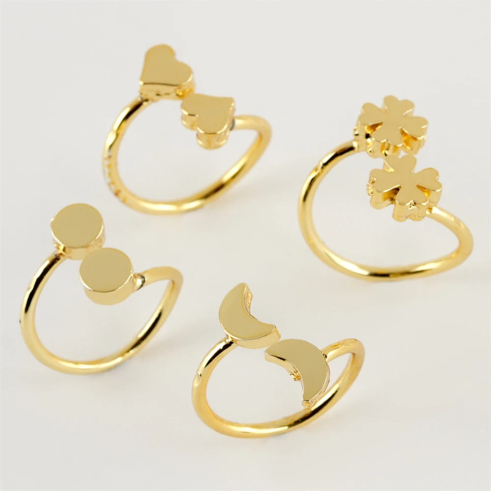 

Mixed figured joint ring 1 pcs