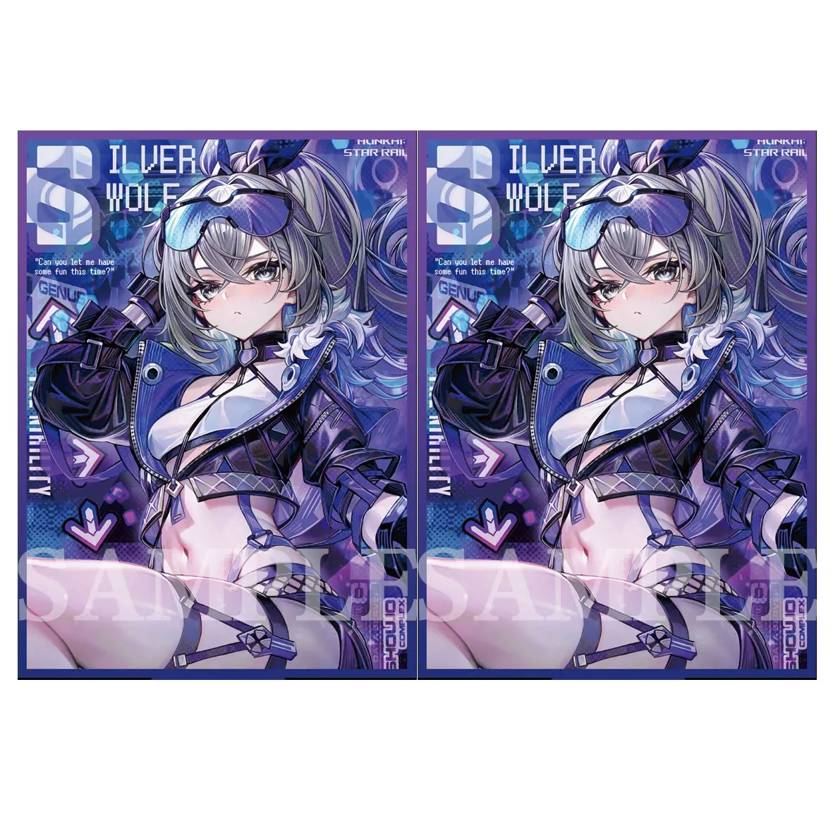 Топ-погрузчик 60 карат аниме Защитные чехлы для торговых карт защита лазерной