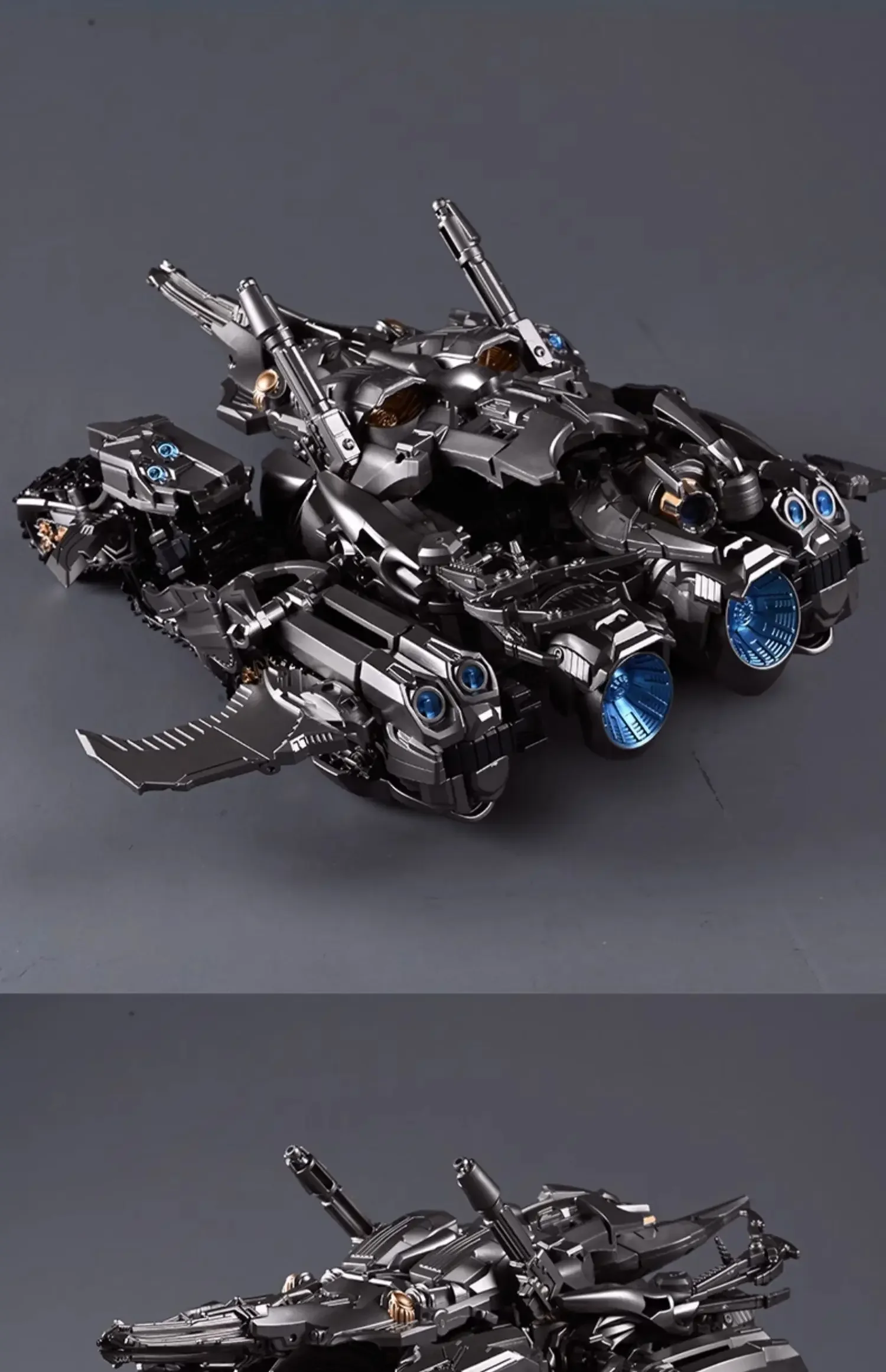 В наличии Black Mamba LS06 BMB LS-06 Megatoron Galvatron Giant Tank Transformation Action Anime Коллекционная фигурка