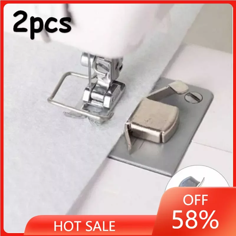 

2 Pcs Domestic and Industrial Seam Guide for Sewing Machines Sewing Gauge Presser Sewing Machine Accessories