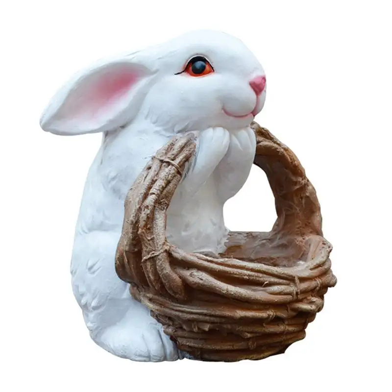 

Outdoor Garden Cartoon Rabbit Flower Pot Balcony Layout Landscaping Planter