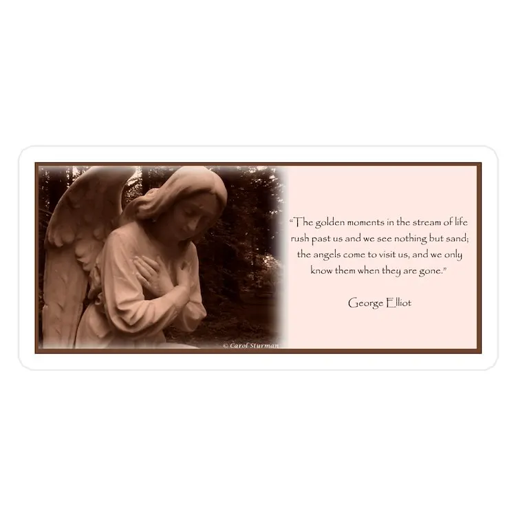 

Маленькая наклейка с цитатами ангела для ноутбука, забавный автомобиль, милый мультяшный модный чемодан для общественных мест