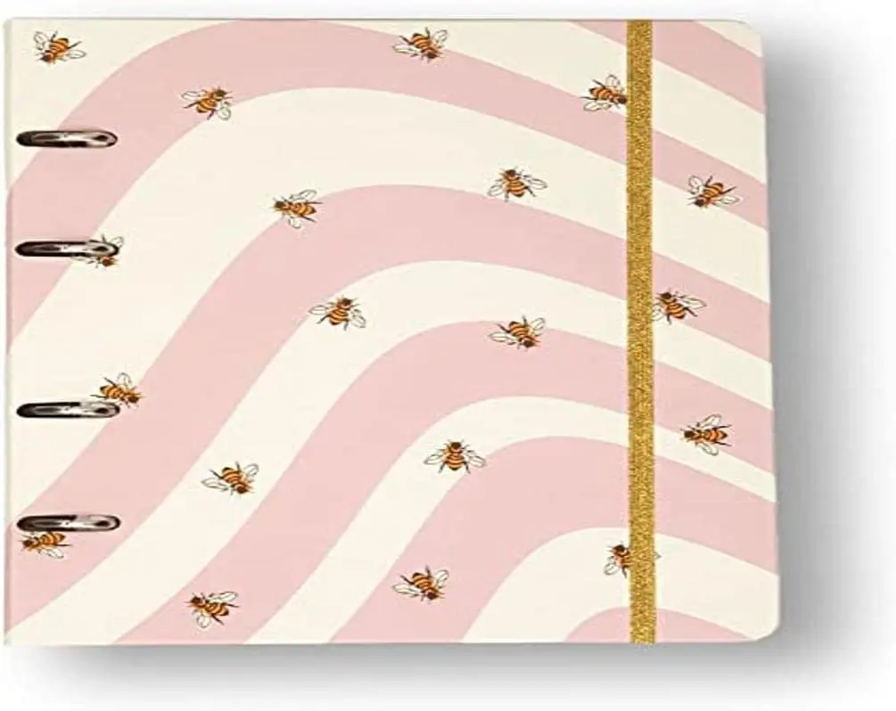 

CADERNO CRIATIVO ARGOLADO ORGANIZADOR MELISSA PAUTADO 17X24 CAMINHO DAS ABELHAS Modelo 0609 Cor multi-colored
