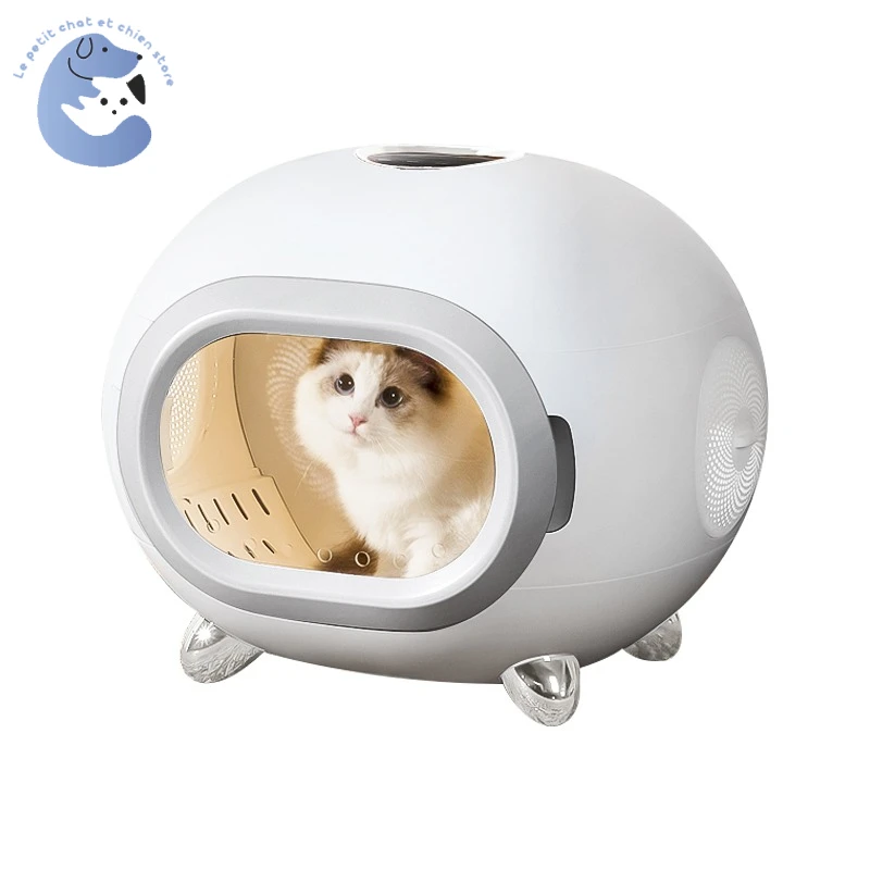 

Pet Drying Box Automatic Hair Dryer for Pet Cat Hair Blowing Machine 50L Large Capacity Smart Small Dog Hair Dryer
