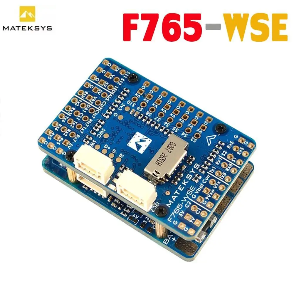 

Matek Systems F765-wse Stm32f765vih6 Flight Controller Built-in Osd 3-8s For Rc Fpv Airplane Fixed-wing Drones Instead F765-wing