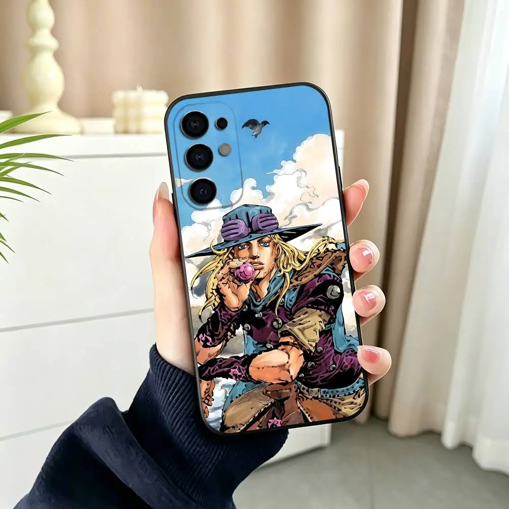 Фото Чехол для телефона G-Gyro Zeppeli J-Jojo Anime для Samsung S25, S24, S21, S22, S23, S30, Ultra, S20, Plus, Fe, Lite, Note, 10, черный №5