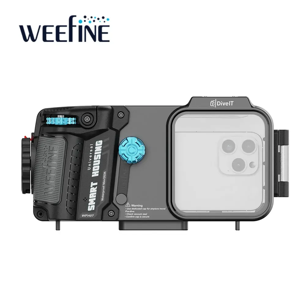Фото Универсальный водонепроницаемый чехол WEEFINE WFH07X для смартфонов (iPhone и Android) для подводной съемки и дайвинга №1