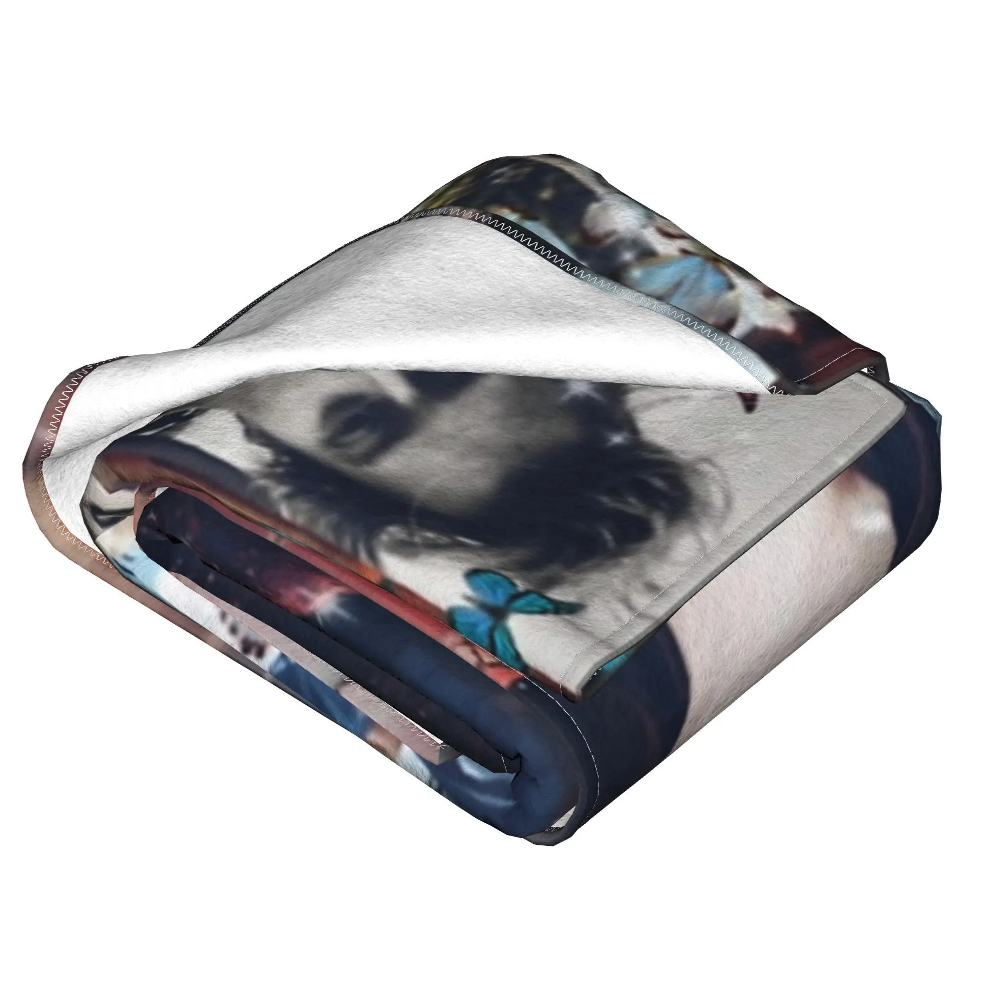 Rudy Pankow JJ Maybank фотоколлаж пледы для дивана мягкое пушистое плюшевое одеяло 50x60