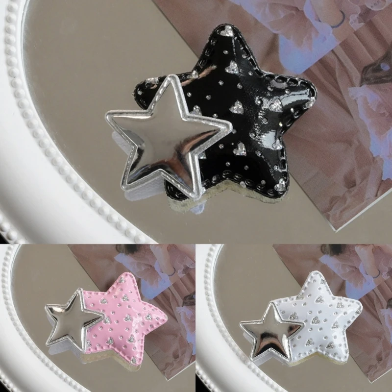 

Cool Star Y2K-Style Star Mini Star Hairpin Sweet Handmade Cute Pins Hairpin Headwear Hair Accessories Lady Girls