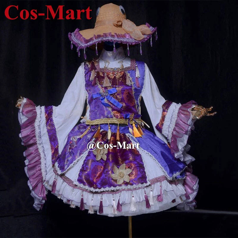 

Cos-Mart Game Touhou Project Moriya Suwako Cosplay Costume Sweet Gorgrous Dress Activity Party Role Play Clothing Custom-Make