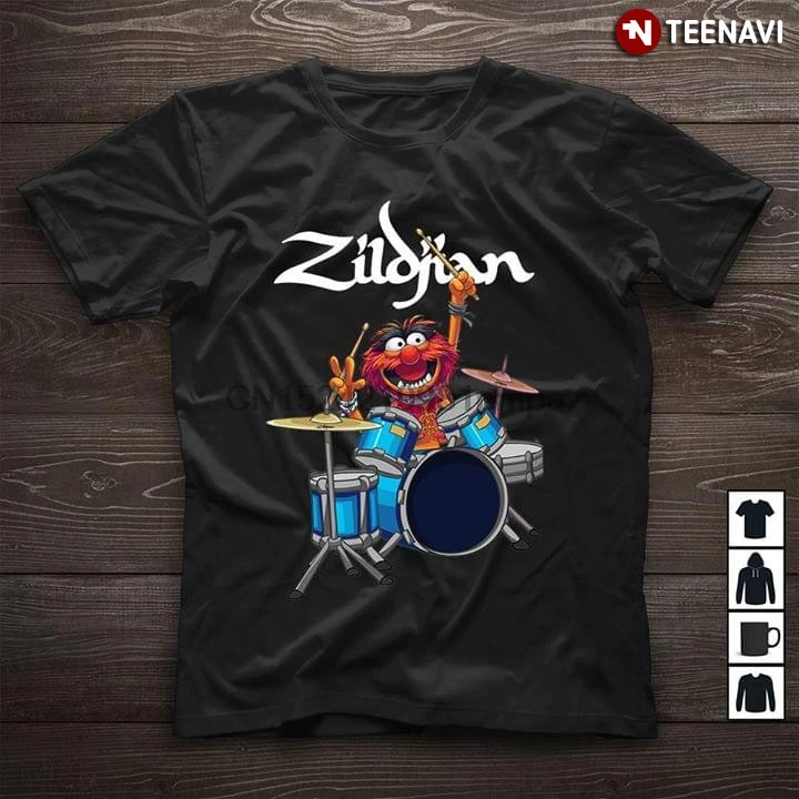 

Мужская футболка с изображением животных, шоу, игры на Avedis Zildjian, женские и мужские футболки