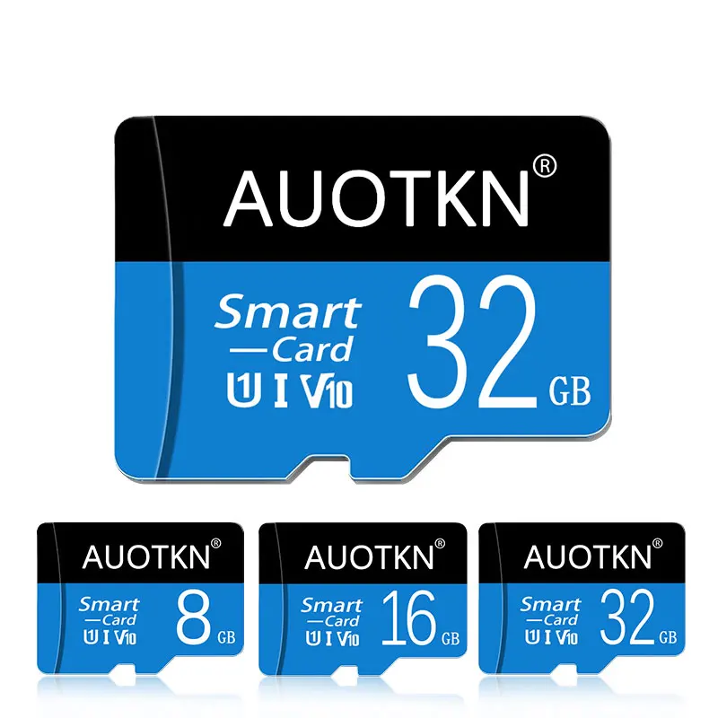 Карта памяти 256 ГБ Full HD Микро-карта с адаптером Высокоскоростные флэш-карты SD 8 16 32
