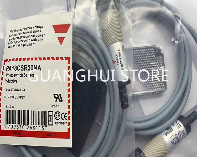 

PA18CSR30NA PA18CSR30PA New Mirror Reflective Photoelectric Switch SensorIn-stock and fast delivery