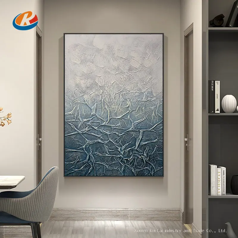 

Чистая ручная роспись маслом, художественная текстурная роспись, большой фон для гостиной, декоративная живопись, абстрактная Подвеска для...