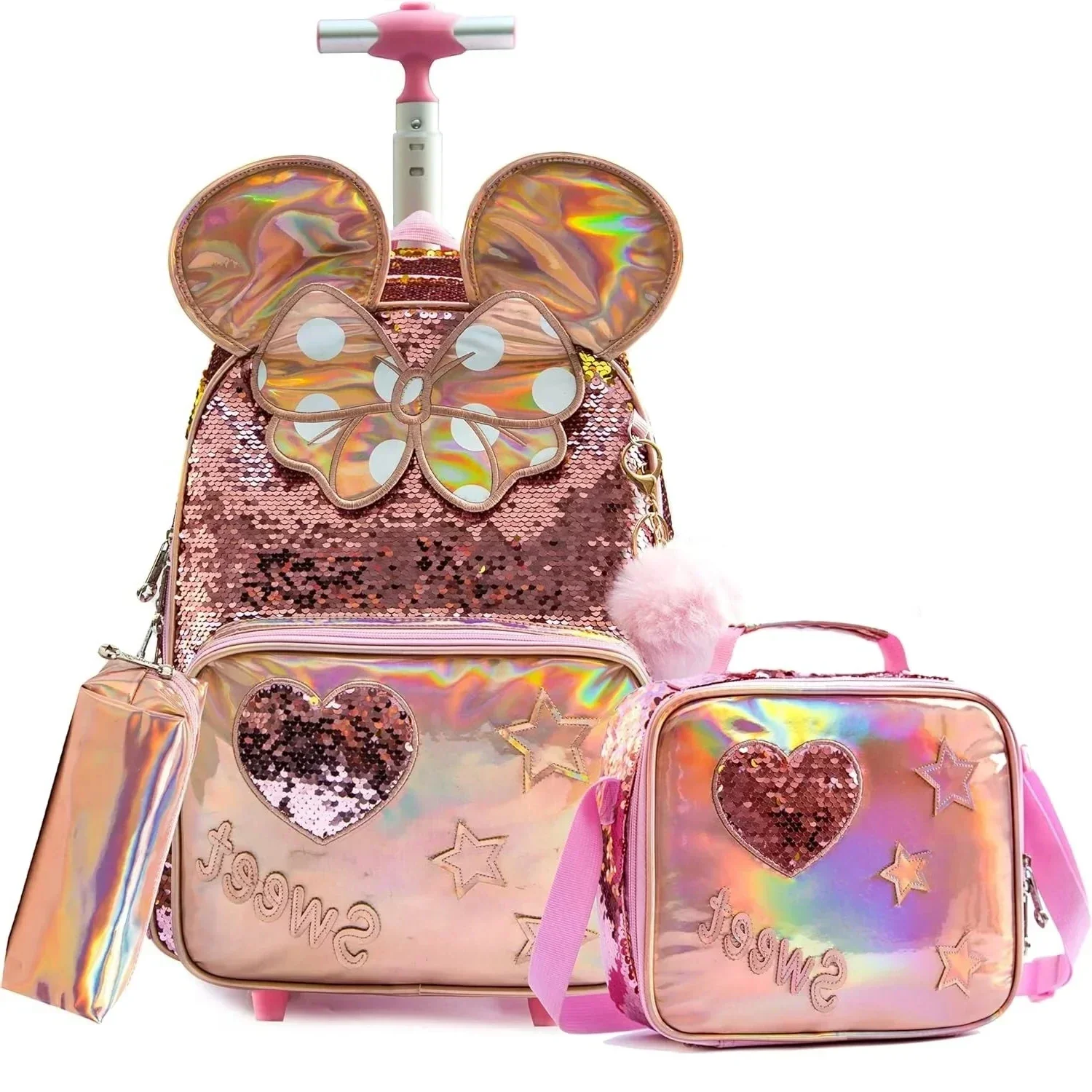 Студенческий рюкзак детские 16-дюймовые милые школьные сумки для девочек с